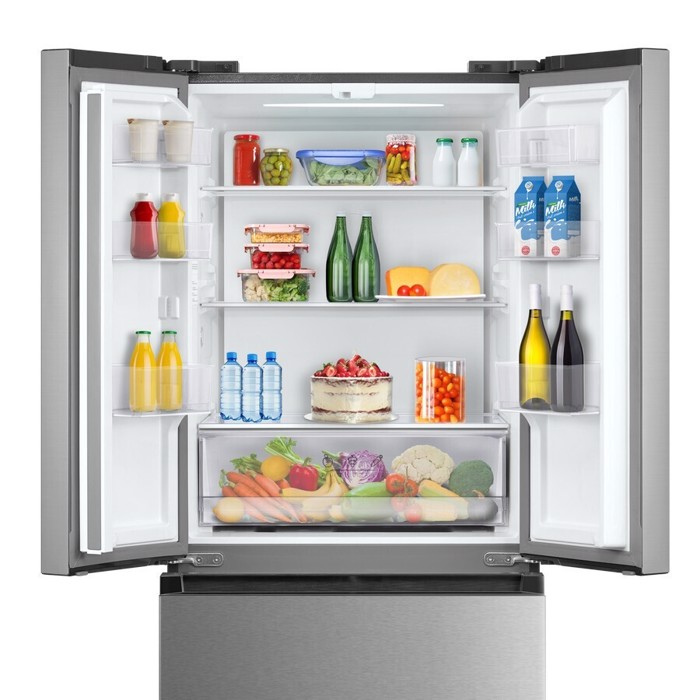 Inventor Psugio Ntoulapa 391lt Total NoFrost u178xP70.3xB68.6ek. Inox PSF4D-17870INX